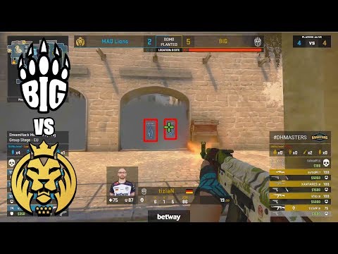 BIG MUHTESEM COMEBACK!! BIG vs MAD Lions - DreamHack Masters - EN İYİ ANLAR