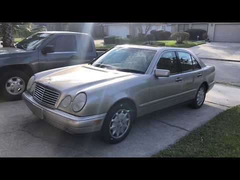 What a great find!  1998 Mercedes Benz E320