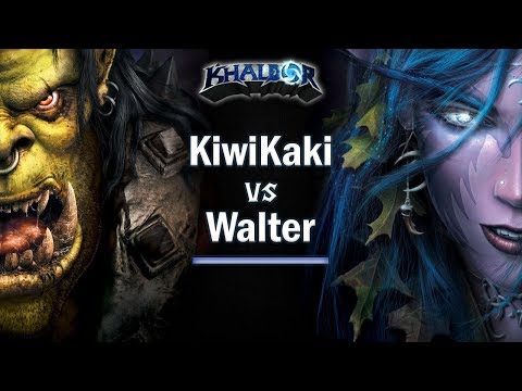 ► WarCraft 3 - KiwiKaki vs. Walter - Orc vs. NightElf - GenoZ Cup Quarterfinal