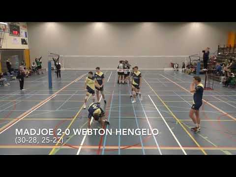 Highlights Madjoe H1 - Webton Hengelo H1 (01/2022)