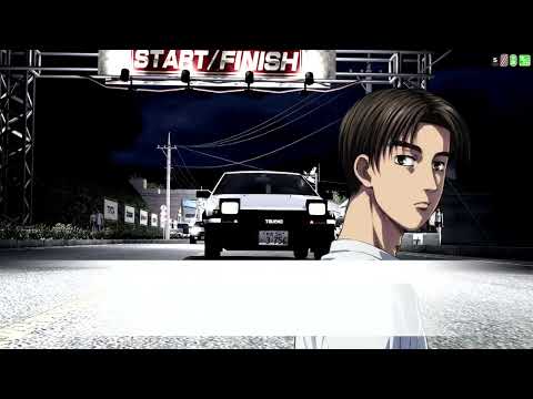 Initial D Arcade Stage Zero v2.3 - Prologue - Part #5 - Takumi Fujiwara (ENG SUB)