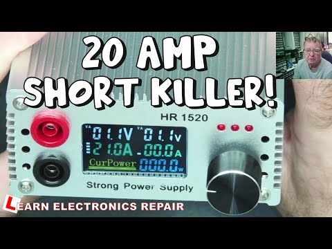 HR1520 Pro 20V 20A Short Killer Test & Review, How To Find Shorts