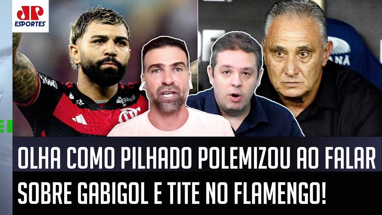 "ISSO É MUITO ESTRANHO! Será que NÃO FOI o Tite que FEZ o Gabigol..." OLHA esse DEBATE do Flamengo