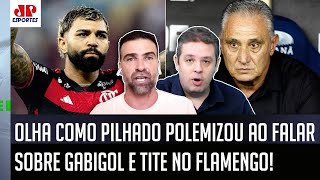 "ISSO É MUITO ESTRANHO! Será que NÃO FOI o Tite que FEZ o Gabigol..." OLHA esse DEBATE do Flamengo