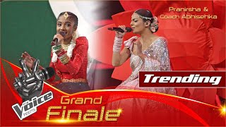 Coach Abhisheka &amp; Pranirsha Thiyagaraja | Nissara (නිස්සාර) | Grand Finale | The Voice Teens SL