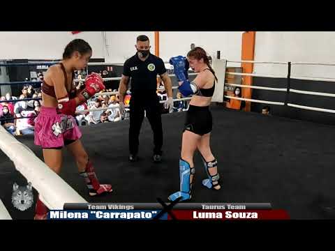 Skull Fight 17 - Luma Souza(Taurus Team) X Milena "Carrapato"(Team Vikings)| 53,5 Kg