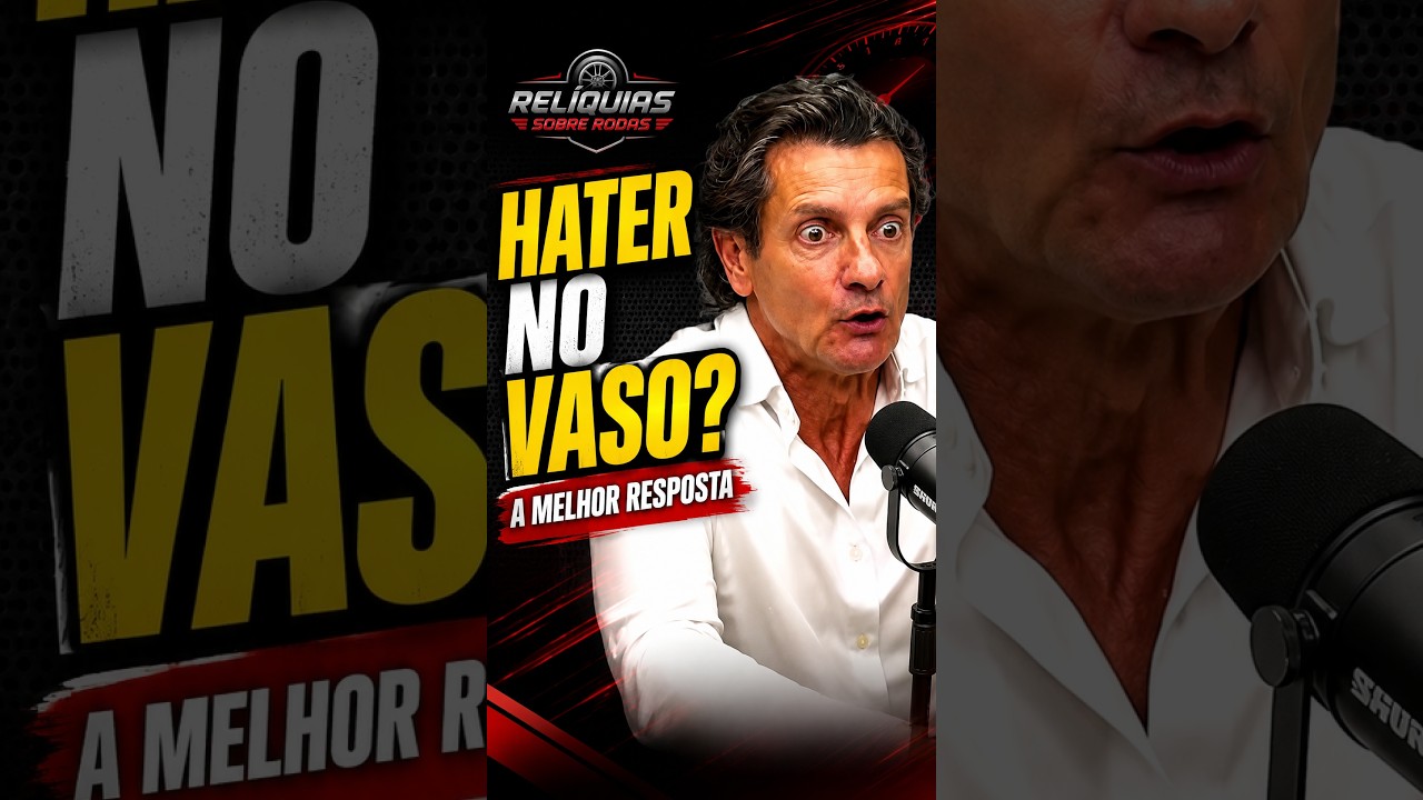 “NÃO DISCUTA COM HATER… ELE PODE ESTAR NO VASO” 😂  #carros #motor #adg #relíquiassobrerodas