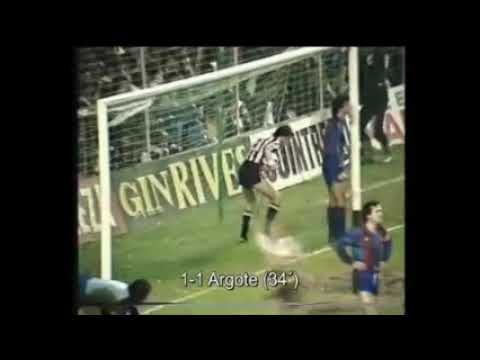 Athletic Bilbao - Barcellona 1-2 - Liga 1983-84 - 21a giornata