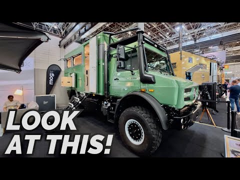 The RV to go where others can’t! Unimog TenereX by Hellgeth