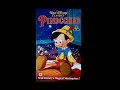 Opening To Pinocchio UK VHS 1995