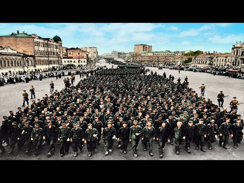 When 57,000 German prisoners paraded in Moscow | The Parade of the Vanquished