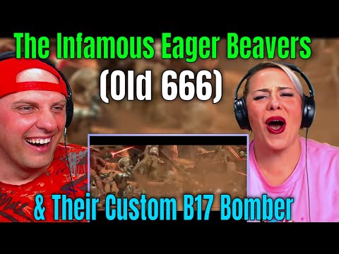 Reaction To The Infamous Eager Beavers & Their Custom B17 Bomber (Old 666) THE WOLF HUNTERZ REACTION
