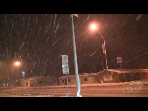 12-02-2020 Buffalo, OK - Heavy Overnight Winter Snow
