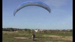 preview picture of video 'My second paramotor flight at the Algarve Airsports Centre'