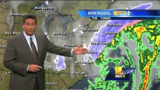Tony updates snow forecast