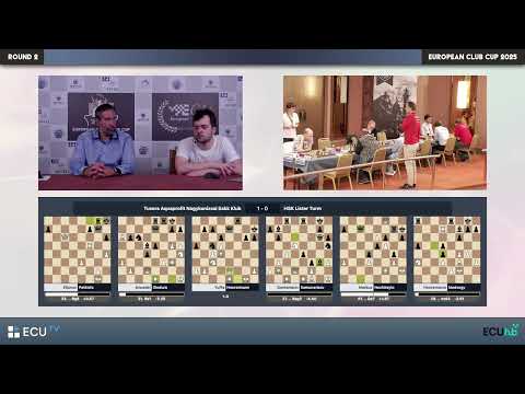 GM Vladimir Fedoseev in #clubcup2025 ECU TV studio