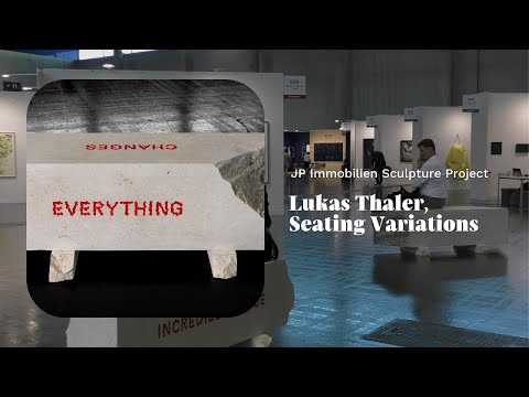 Lukas Thaler, Seating Variations | JP Immobilien Sculpture Project
