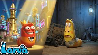 Download lagu Larva 2026:😈 👑🔥 Red Became Rich King In Future City While Yellow Suffers - Cartoons TV mp3