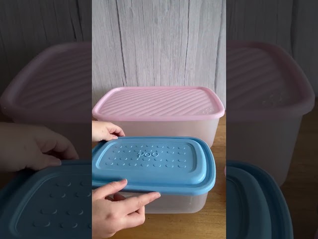 Vídeo relacionado con KICHLY 18 piezas envases herméticos de plástico para almacenamiento de alimentos (9 envases, 9 tapas) Contenedores de alimentos para cocina, despensa, alacena - microondas y congelador - Sin BPA
