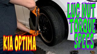How to Torque Lug Nuts on a Kia Optima – The Right Way!