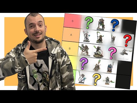 Necron HQ Tier List - War Zone Nephilim - 9th Edition Necrons - Warhammer 40k 2022