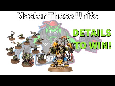 TOP 3 Units you're Using WRONG | Ork Tactics