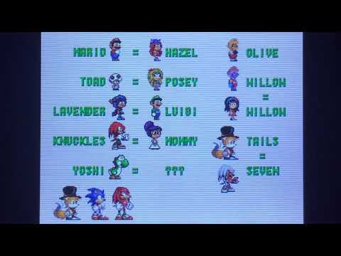Mario's Quest: The Lost Flash "Bonus Video" | List of characters  (ft. Little Charmers)