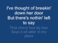That aint my truck Rhett Atkins lyrics 