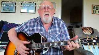 Guitar: Walk On The Wild Side (Including lyrics and chords)