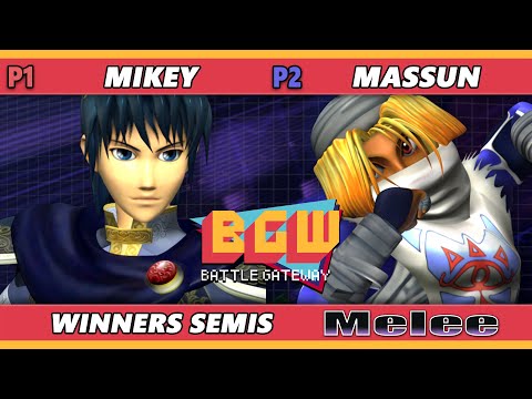 BGW 41 Top 8 - mikey (Marth) Vs. Massun (Jigglypuff) Smash Melee - SSBM