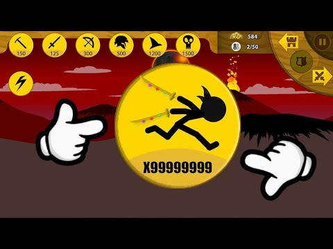 HACK MOD SUMMON NINJA X999999 ICON FULL POWER AND HP DESTROY ALL | STICK WAR LEGACY | STICK MASTER