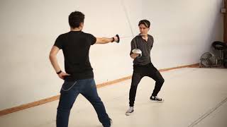 Esgrima Escénica: Joel y Manuel (Sable)