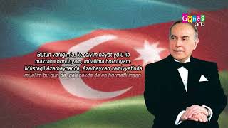 Ulu öndər Heydər Əliyevin müəllim haqqında söylədiyi fikirlər