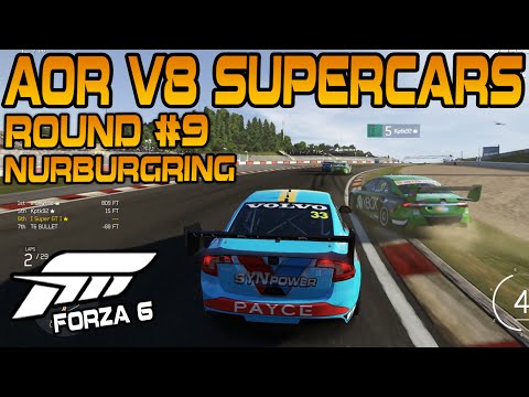 Forza 6 AOR V8 Supercars Series Round #9 Nurburgring (Season 2)