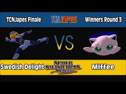 TCNJapes Finale: Swedish Delight (Sheik) Vs. Miffee (Puff) - WR3