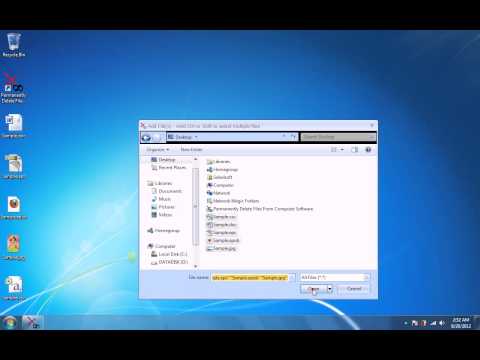 Permanently Delete Files From Computer Software