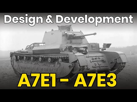 A7E3 Fast Medium Tank - Tank Design & Development