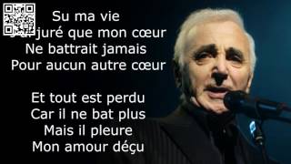 Charles Aznavour - Sur ma vie