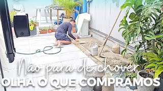 CHOVEU MUITO POR AQUI | FICAMOS SEM ENERGIA | OLHA O QUE COMPRAMOS | ELE Ñ PARA | Viviane Magalhães