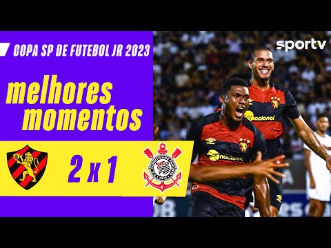 Gols e lances de Sport x Corinthians