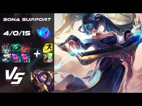 SUPPORT Sona vs Blitzcrank - EU Challenger Patch 14.12