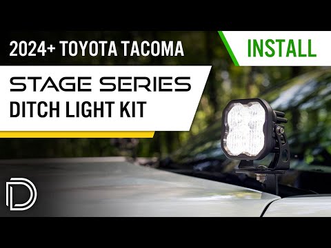 2024+ Toyota Tacoma Easy Ditch Light Install! | Diode Dynamics