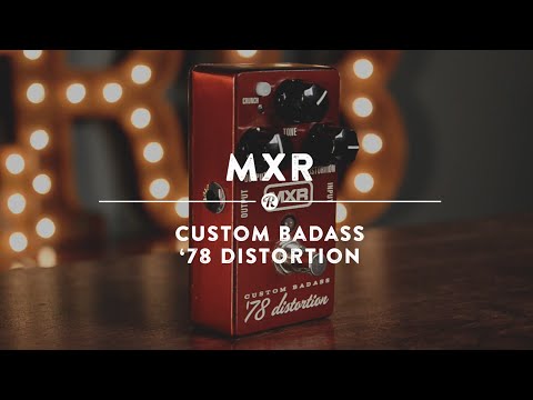 MXR M78 Custom Badass '78 Distortion Guitar Effects Pedal image 7