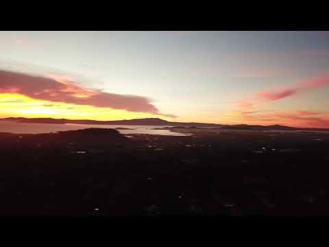 The Arlington sunset