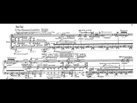 Makrokosmos I with score, 5. The Phantom Gondolier (Scorpio)
