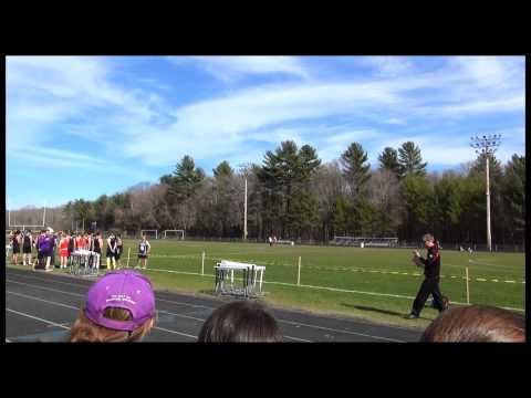041615trkmt1 Norton Lancers vs Holliston Panthers track and field meet