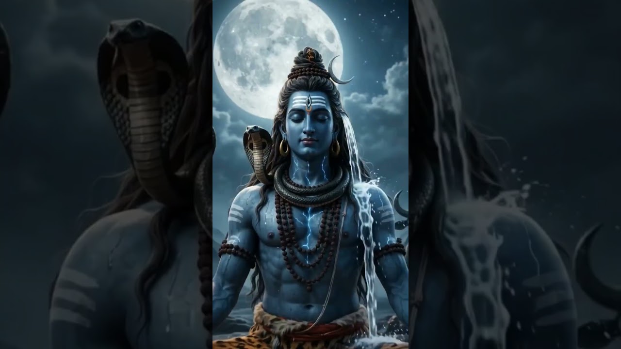 जब महादेव ध्यान में लीन होते हैं, तो पूरी सृष्टि उनकी शक्ति से प्रकाशित हो उठती है। 🔱🙏