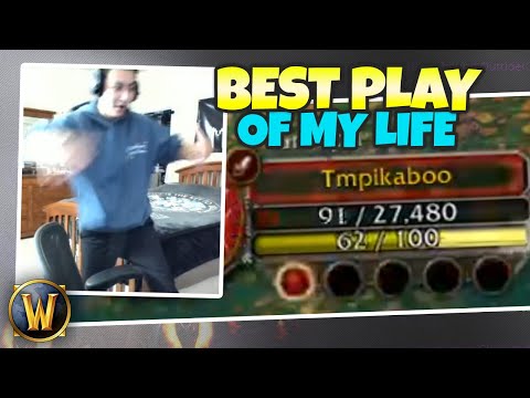 I WON a 1v2 w/ 91 Health...BEST PLAY OF MY LIFE | Pikaboo WoW Arena