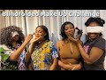 IF YOU DON'T LAUGH WHILE WATCHING THIS, COME GET YOUR DATA BACK🤣 BLINDFOLDED MAKE UP CHALLENGE