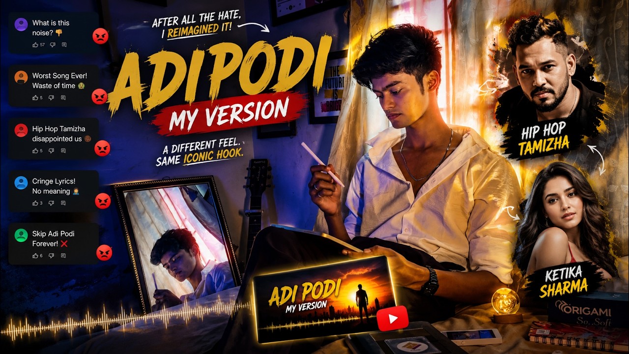 Adi Podi Reimagined 🤯 | After all the Hate💔| Meesaya Murukku 2 | SachinJAS